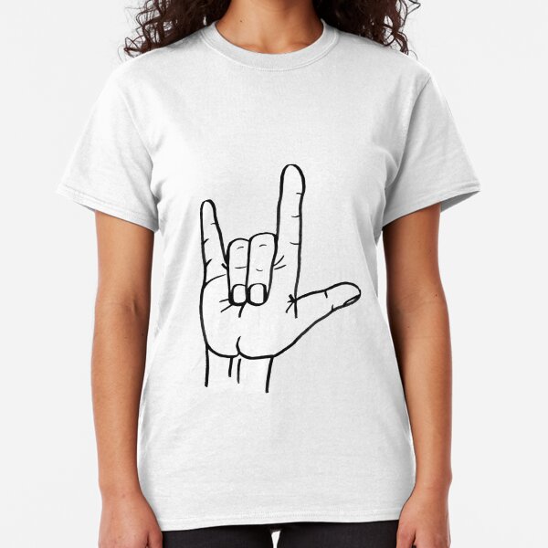 I Love You Sign Classic T-Shirt