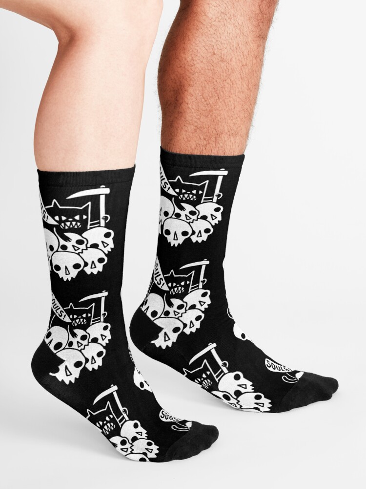 Alternate view of Cat Got Your Soul? Socks