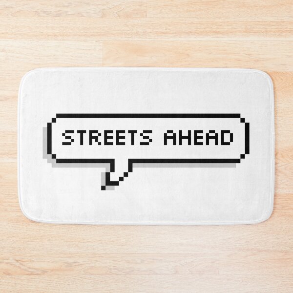 Item preview, Streets Ahead Pixel Speech Bubble designed and sold by Lemon  Merch.