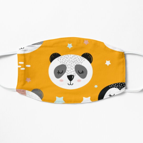 Yellow Panda Girl Face Masks Redbubble - ayo teo panda mask roblox