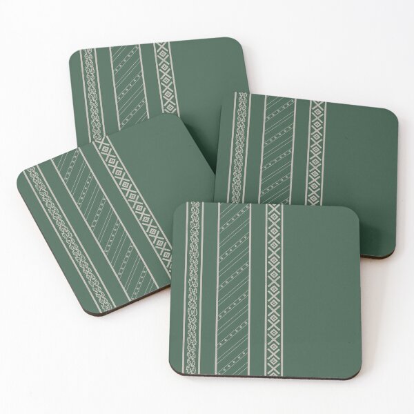 Item preview, Green Knight Tabard Stripe designed and sold by LochNestFarm.