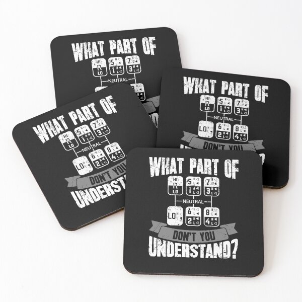 Item preview, What Part Of Dont You Understand Trucker designed and sold by Captain Mood.