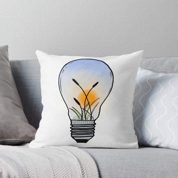 Item preview, Light bulb with sunset designed and sold by sumudubc.