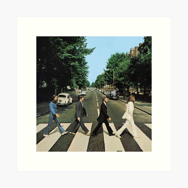 Musique d'Abbey Road Impression artistique
