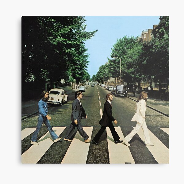 Abbey Road Music Lámina metálica