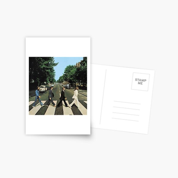 Abbey Road Music Postcard