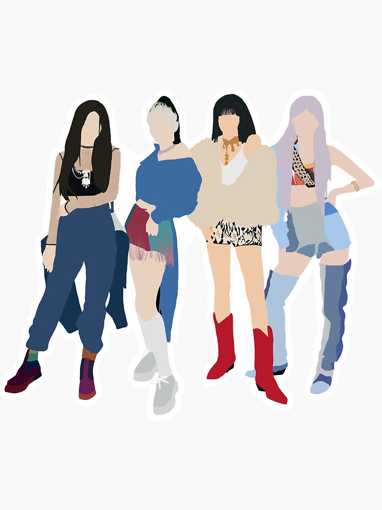 blackpink how you like that sticker by jmessy redbubble