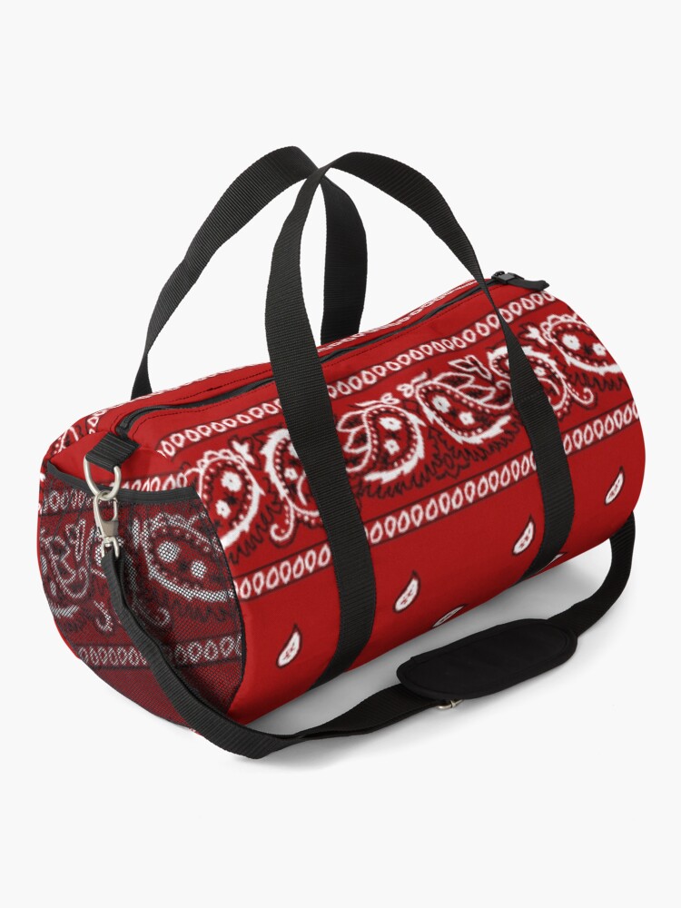 Alternate view of Bandanna Red Duffle Bag