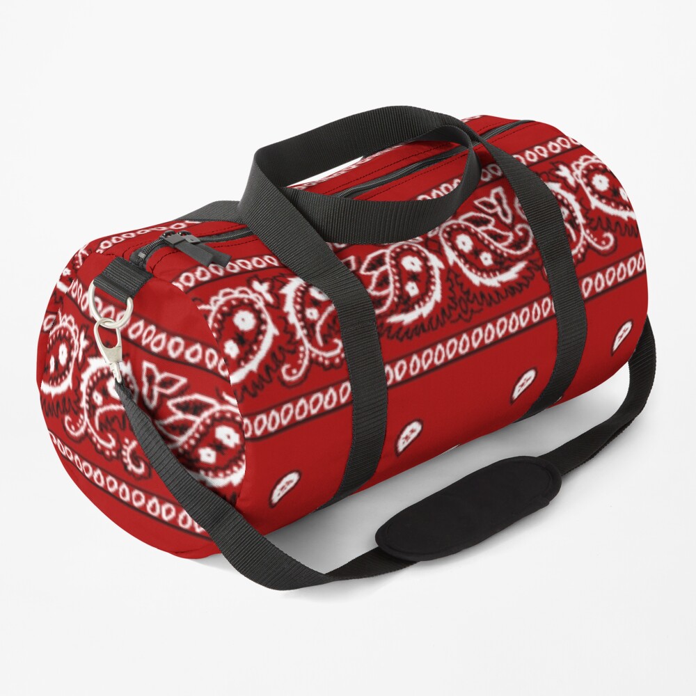 Bandanna Red Duffle Bag