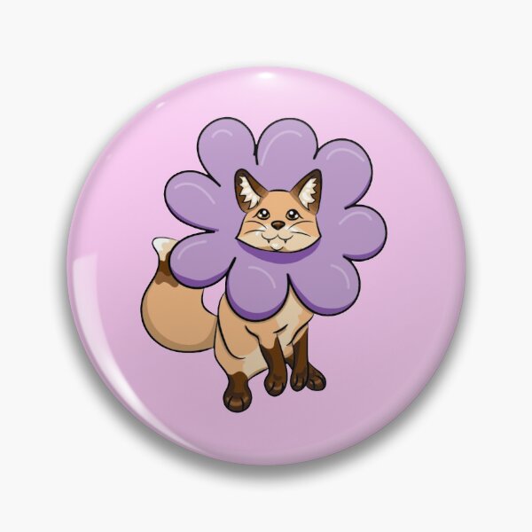 Item preview, Sunny the Fox Flower designed and sold by Lady-Lilac.