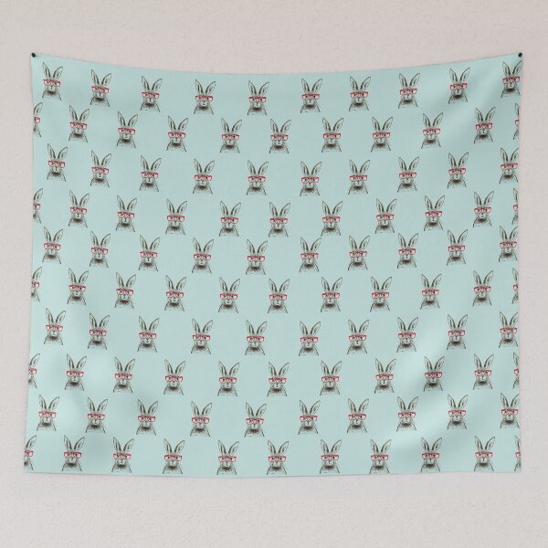 Item preview, quirky bunny designed and sold by theArtoflOve.