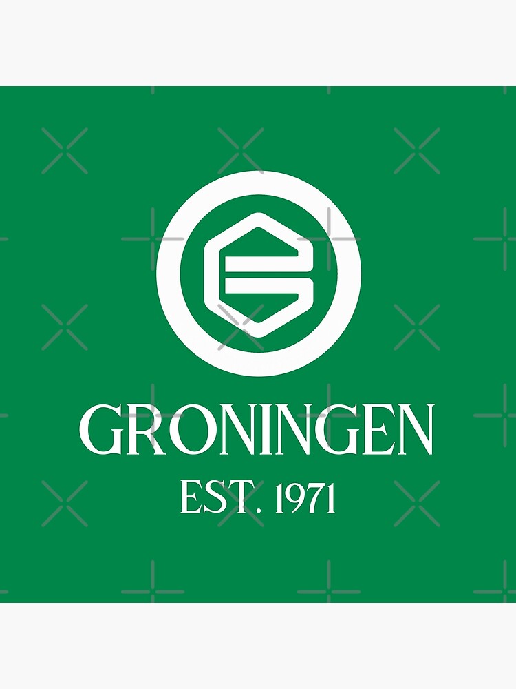 Fc Groningen Art Board Print By Vredballer Redbubble