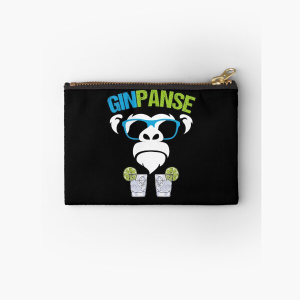 Item preview, Ginpanse chimpanzee with gin designed and sold by redshirtz.