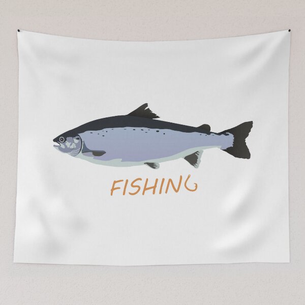 Item preview, Salmon Fishing designed and sold by NorseTech.