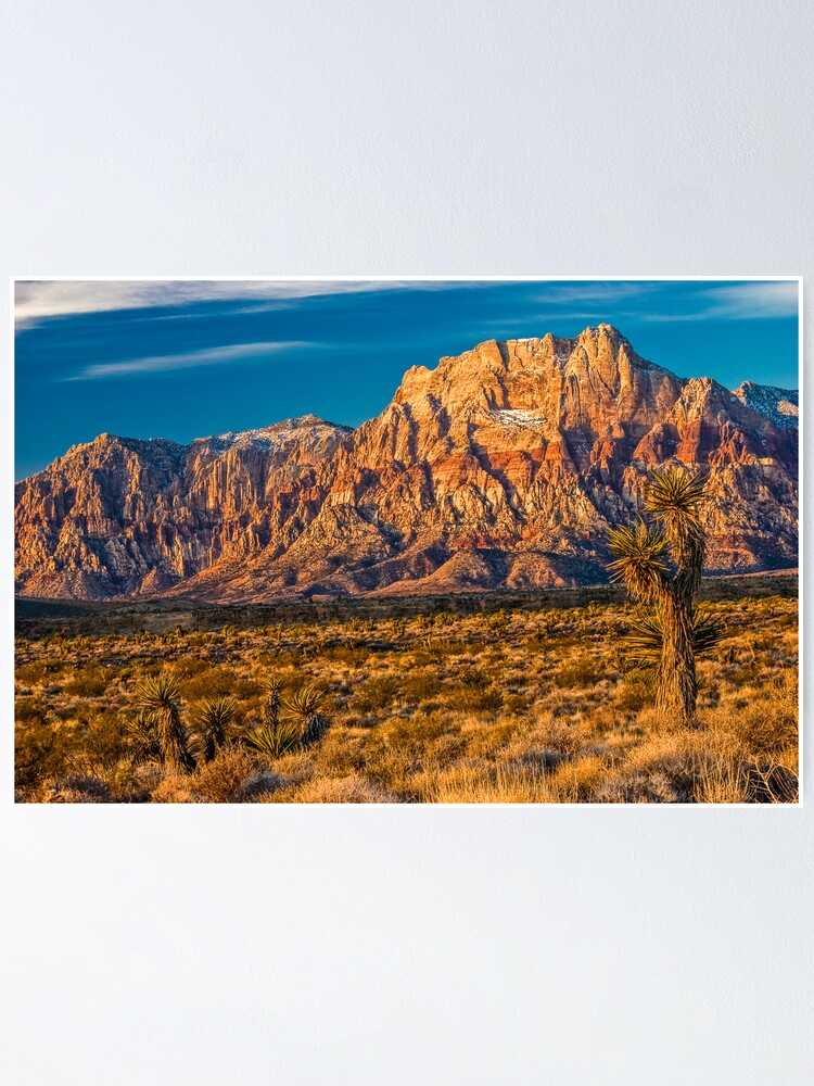 Alternate view of Sandstone Rainbow Mountain Poster
