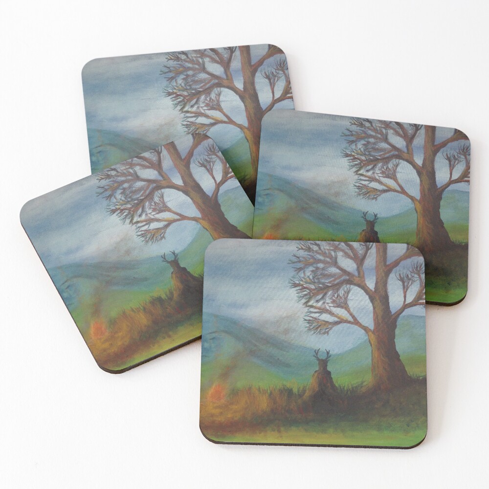 Item preview, Coasters (Set of 4) designed and sold by WyldArt.
