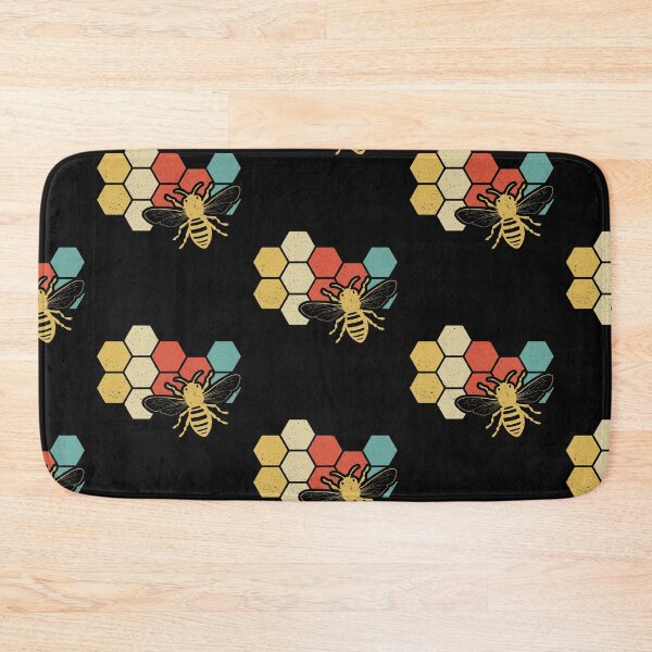 Item preview, Retro Vintage Bee & Honeycomb for Beekeepers designed and sold by EstelleStar.
