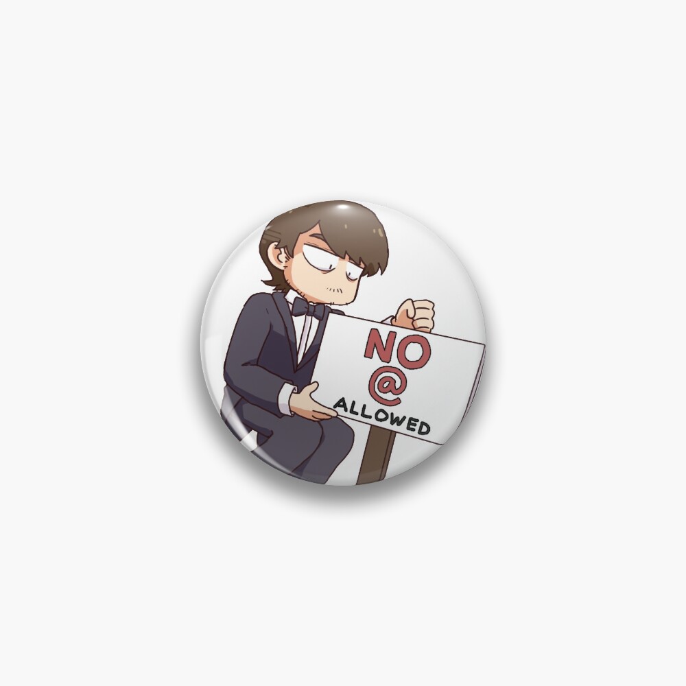 No @ allowed Pin