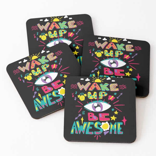 Item preview, Wake Up And Be Awesome designed and sold by cityinbloom.