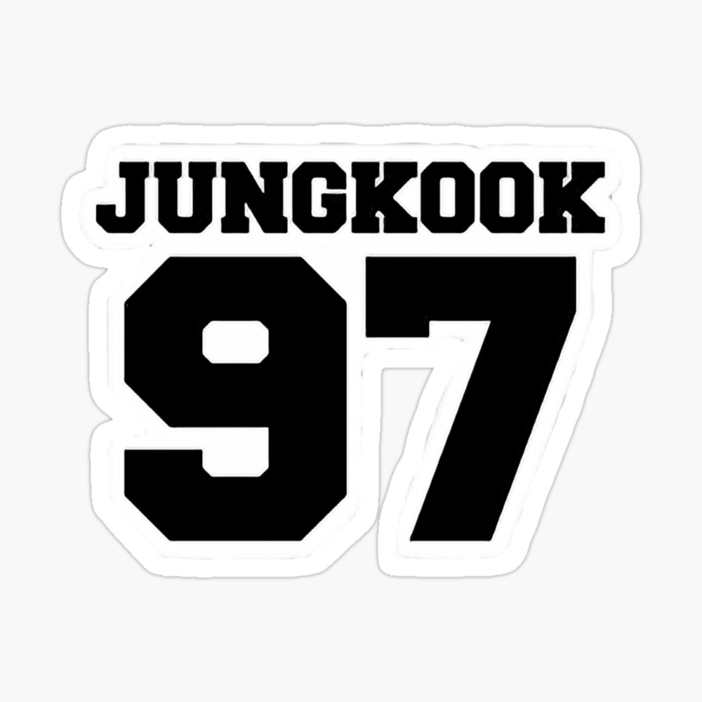 JUNGKOOK - 97 LINER - VARSITY - BTS  Pullover Hoodie for Sale by