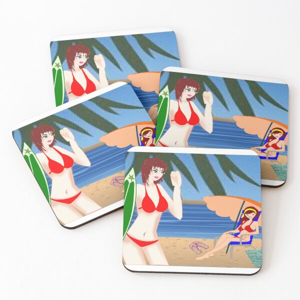 Item preview, Summer sport Surfing / H for hydrangea designed and sold by aldona.