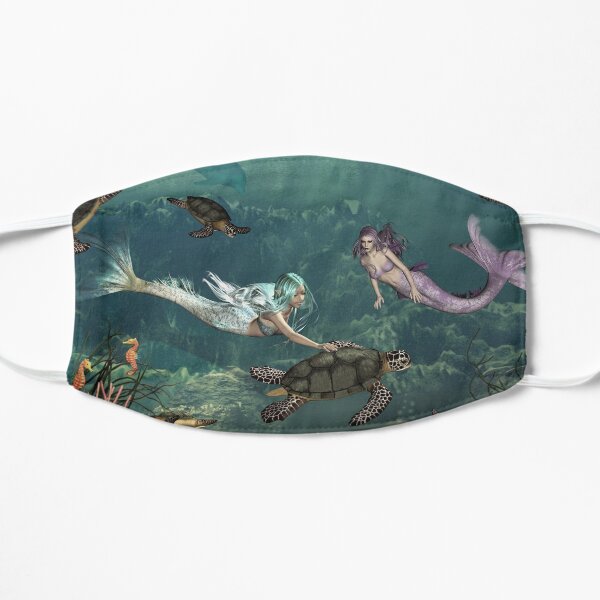 Mermaids at Turtle Springs Mask