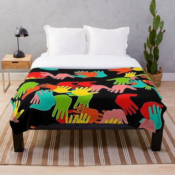 Item preview, Colourful Handprint Pattern designed and sold by Arte Para Rebaja.