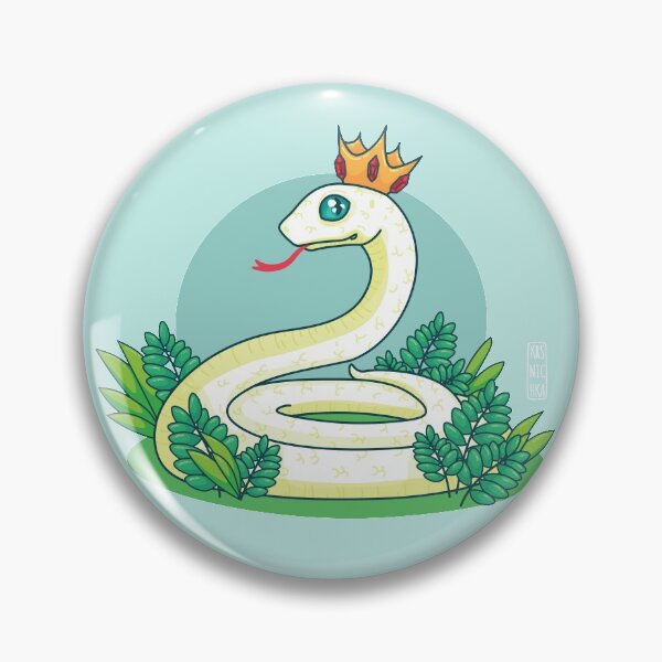 Item preview, White Snake Queen designed and sold by Špela Cvajnar.
