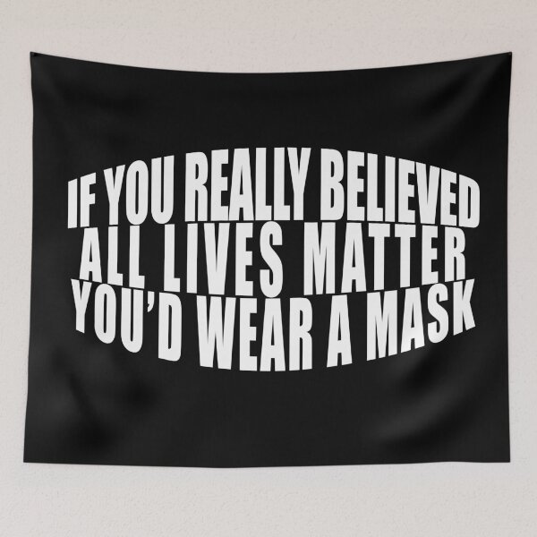 Item preview, All Masks Matter designed and sold by YouAreHereArt.
