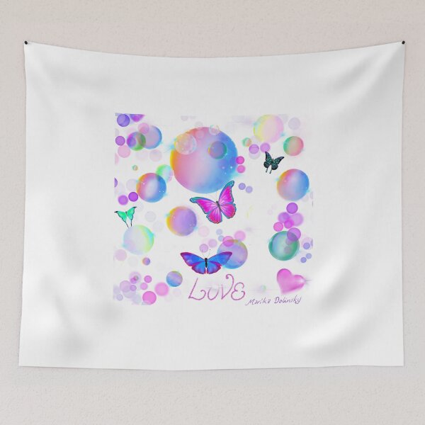 Item preview, Bubbles and Butterflies  designed and sold by Marikasart.