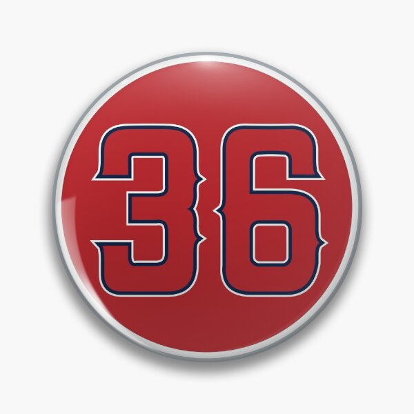 Item preview, Jered Weaver #36 Jersey Number designed and sold by StickBall.