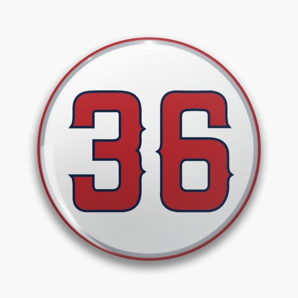 Item preview, Jered Weaver #36 Jersey Number designed and sold by StickBall.
