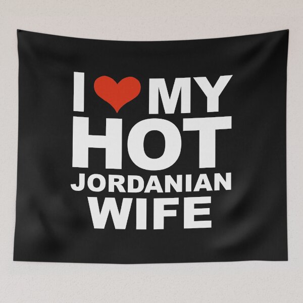 Item preview, I Love My Hot Jordanian Wife Marriage Husband Jordan designed and sold by losttribe.