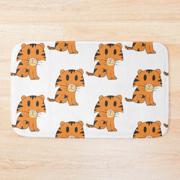 Item preview, cute tiger designed and sold by graphicgal.