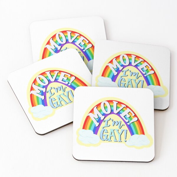 Item preview, Move I’m Gay! designed and sold by DropDesigns.