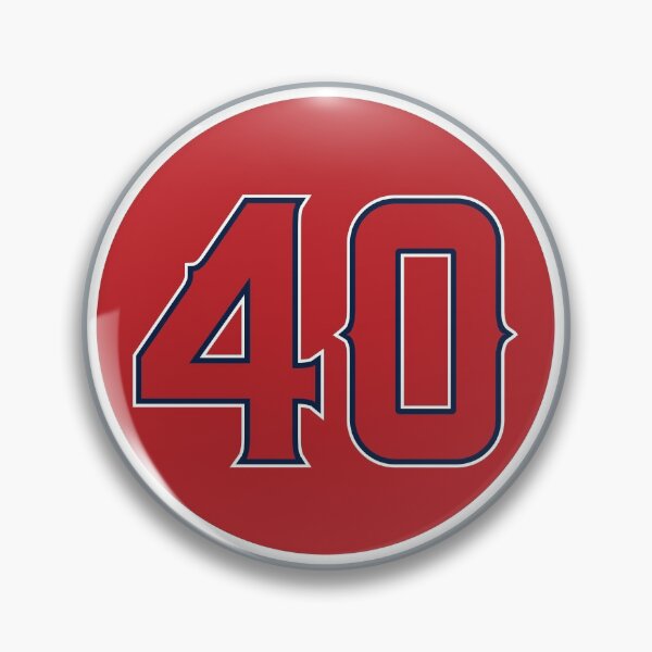 Item preview, Troy Percival #40 Jersey Number designed and sold by StickBall.
