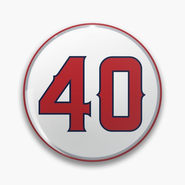 Item preview, Troy Percival #40 Jersey Number designed and sold by StickBall.
