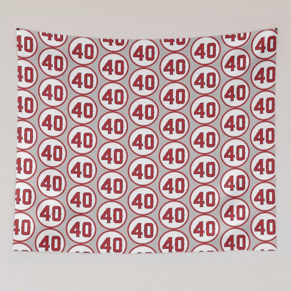 Item preview, Troy Percival #40 Jersey Number designed and sold by StickBall.