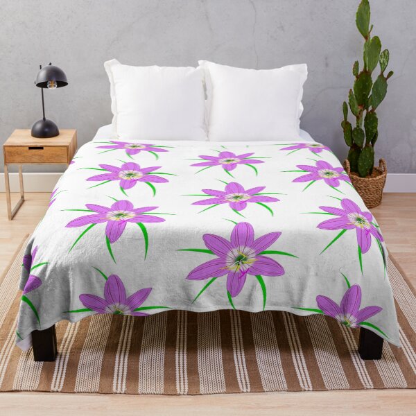 Item preview, Tropical Grass Flower Rain Lily designed and sold by Charles Roring.