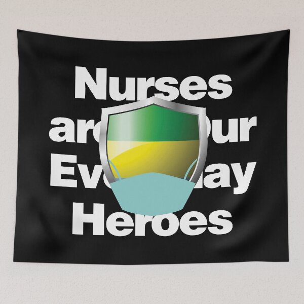 Item preview, Gabon Nurses are Everyday Heroes designed and sold by HelloFromAja.