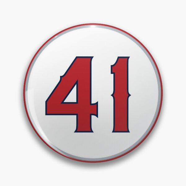 Item preview, John Lackey #41 Jersey Number designed and sold by StickBall.