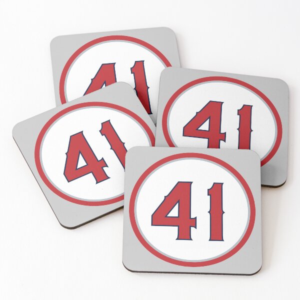 Item preview, John Lackey #41 Jersey Number designed and sold by StickBall.