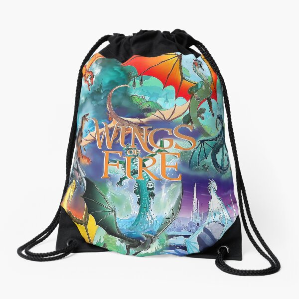 Wings Of Fire All Together Drawstring Bag