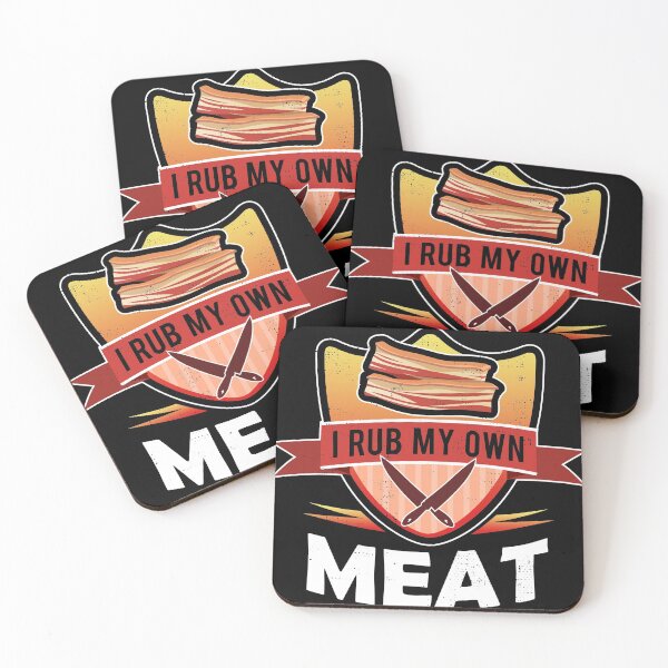 Item preview, Funny BBQ Chef gift | I Rub My Own Meat | Joke Chef design product designed and sold by Lisbob.