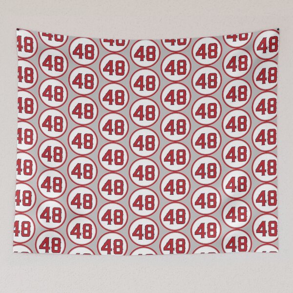 Item preview, Torii Hunter #48 Jersey Number designed and sold by StickBall.