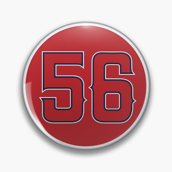 Item preview, Jarrod Washburn #56 Jersey Number designed and sold by StickBall.