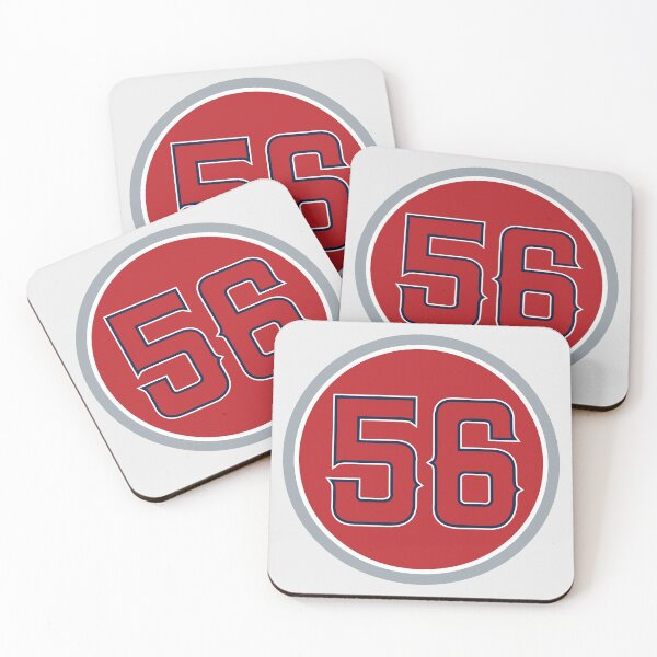 Item preview, Jarrod Washburn #56 Jersey Number designed and sold by StickBall.