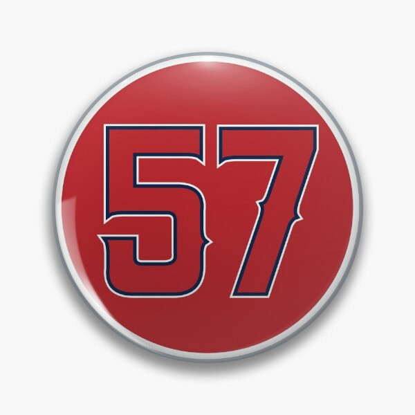 Item preview, Francisco Rodriguez #57 Jersey Number designed and sold by StickBall.