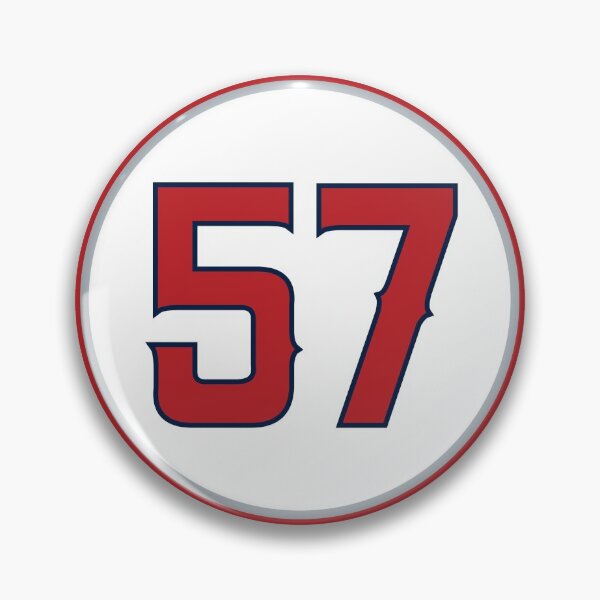 Item preview, Francisco Rodriguez #57 Jersey Number designed and sold by StickBall.