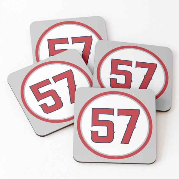 Item preview, Francisco Rodriguez #57 Jersey Number designed and sold by StickBall.